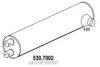 MERCE 3874900601 Middle-/End Silencer